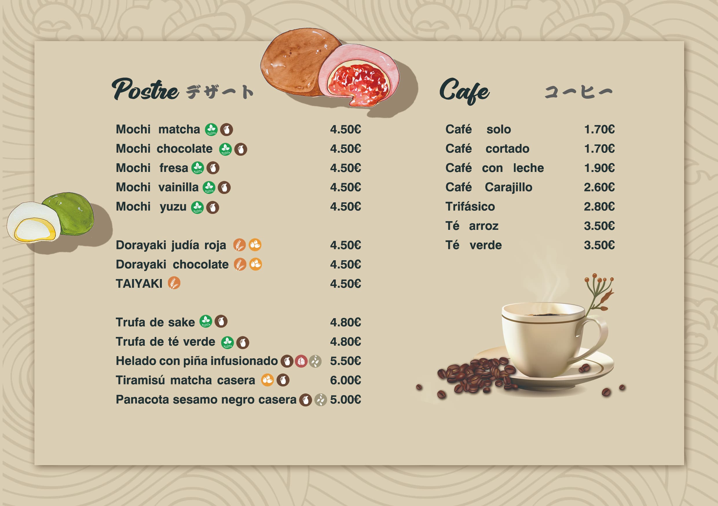 Carta del restaurante - Página 9